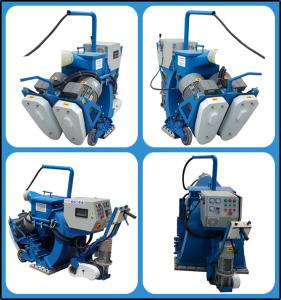 Floor Polishing Concrete Blasting Machine , Mobile Sandblasting Equipment