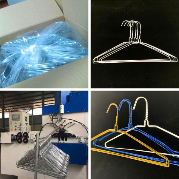 Stretched Custom Wire Hanger , 1.9mm Powder Coated Laundry Shirt Hanger