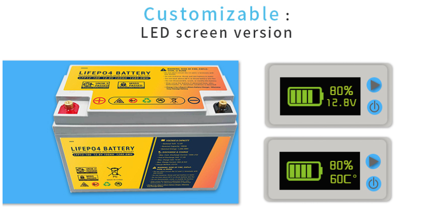 Батарея замены пакета 12v 100ah литий-ионного аккумулятора свинцовокислотная