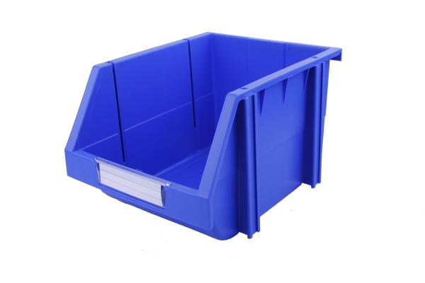 Solid Box Plastic Containers for Bolt Warehouse Storage Shelf Bin Stackable Parts Tool