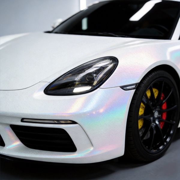 Self Healing Color Shift PPF UV Protection Frost White Car Wrap Scratch Resistant