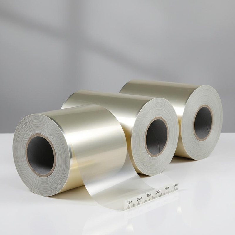 Biaxial TensionC Lamination Film Rolls Featuring EVA Hot Melt Glue Layer Length Range 100m to 1000m Ideal for Protective Surface Coating