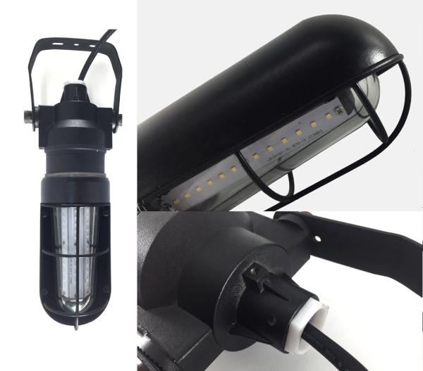 WODDHEAD EPL-120X1224VAC-50-100W-240-24VAC EXPLOSION PROOF DROP LIGHT w MEANWELL
