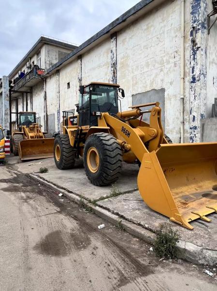 Cat 966h Caterpillar 966h Chargeur à roues Poids 12,22 tonnes Chargeur à rouleaux d'occasion