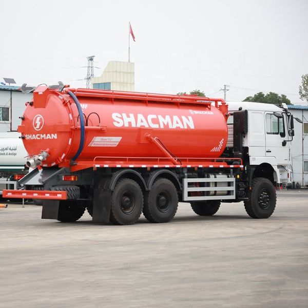 Transportation Pollution Suction Vehicle 6x6 Vacuum Suction Truck Tanks And Pumps