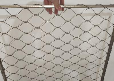 Customizable Stainless Steel Rope Mesh SS316 1.5mm For Building Protection