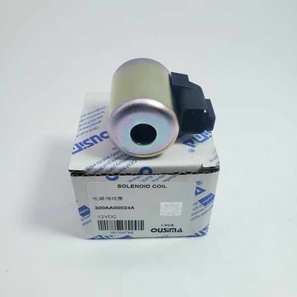 Solenoid Valve Coil 12VDC 300AA00024A For Construction Machinery