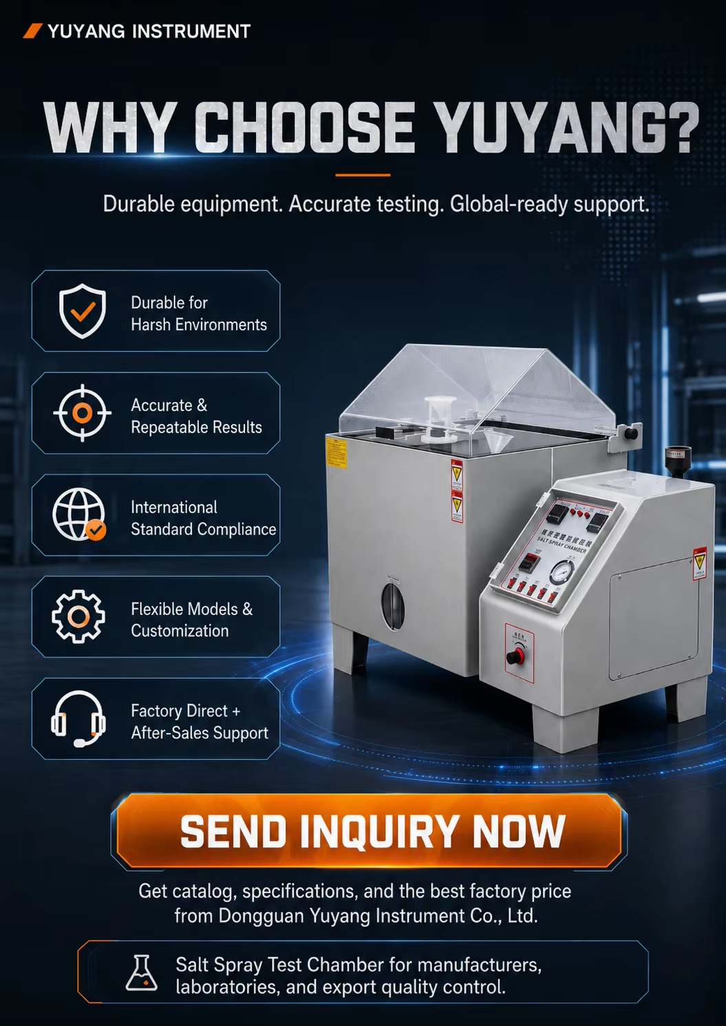 ASTM B117 Salt Spray Test Chamber Corrosion Resistance Testing Machine for Metal Coating Plating
