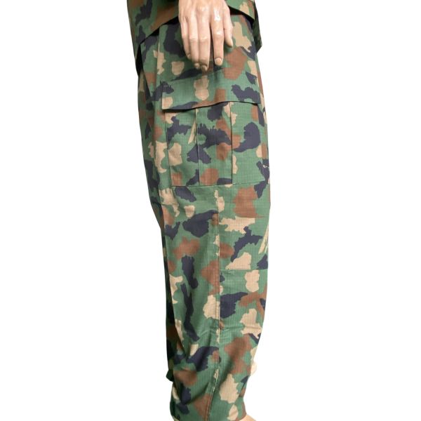 BDU Uniforme de trabajo militar para operaciones al aire libre Tejido de algodón de poliéster especial y transpirable