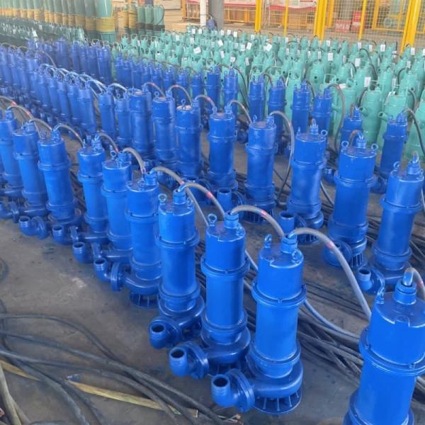 1.5kw WQ Series Industrial Submersible Electric Pump Pumping Chemical Wastewater Dewatering Sewage Pump380V