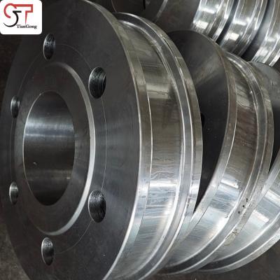 Carbon Steel Forging Mild Steel Round Forged Gears Forged Discs Cylindrical Parts