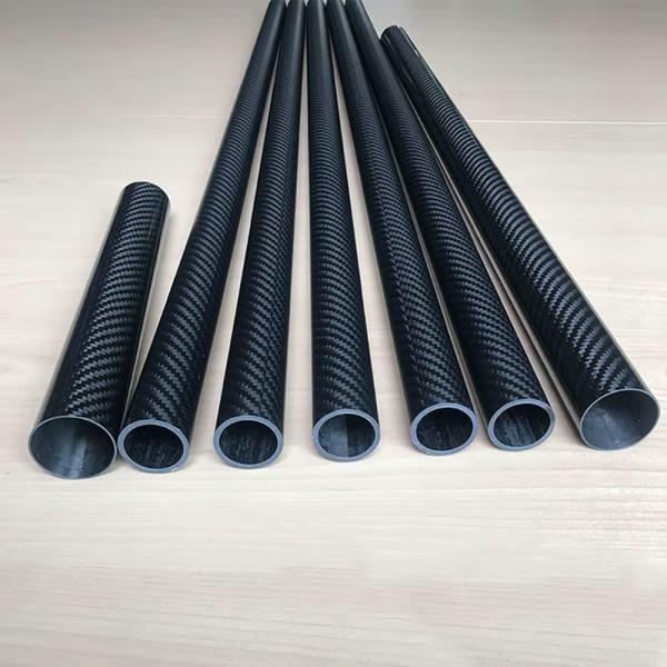 UV Resistant 3K Carbon Fiber Tube - Durable & High Strength for Outdoor Use