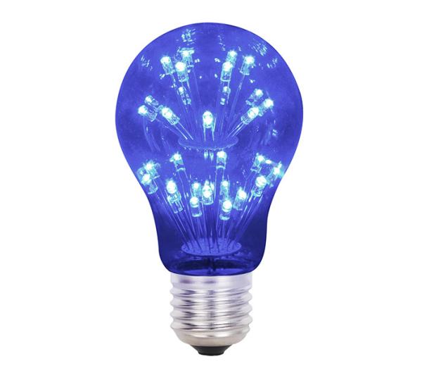 A60 Rgb 180lm G125 Light Bulb Led Vintage Filament Bulb  Ce Rohs Standard