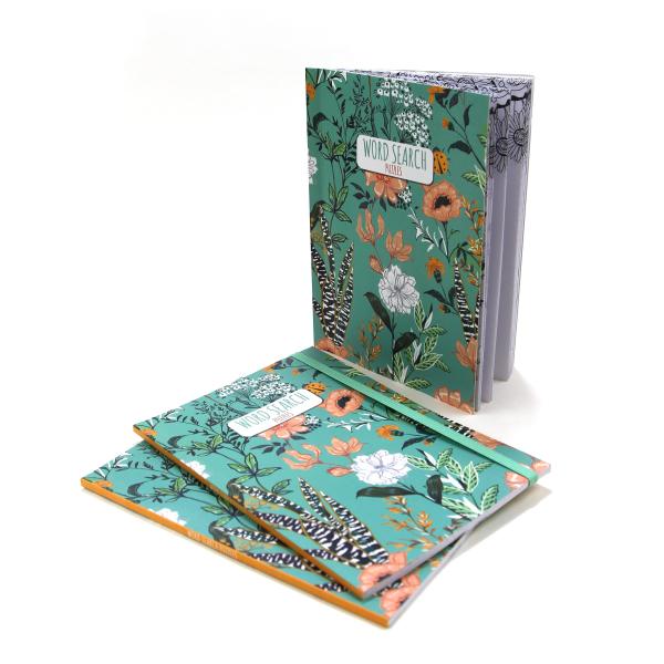 Promotional Custom Printed Notebooks Cute Fashion Kids High Quality Best Custom Design Word Search Book