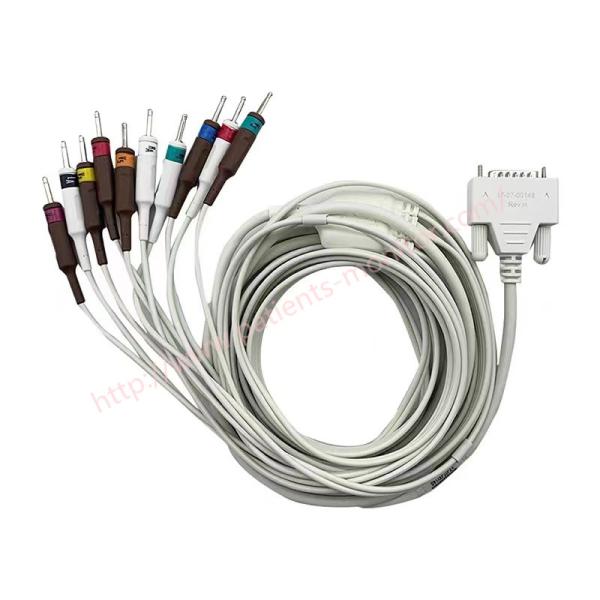 Cabo paciente longo AHA 3,8 M 12,5 ' por muito tempo AAMI 989803184951 de 10 ligações de Pagewriter TC10