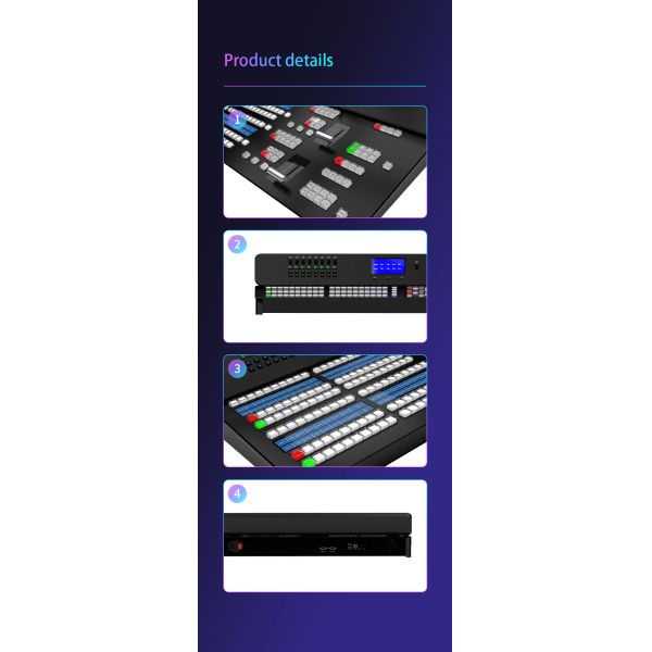 TYST Control Panel of BlackMagic ATEM Constellation and Television Studio series