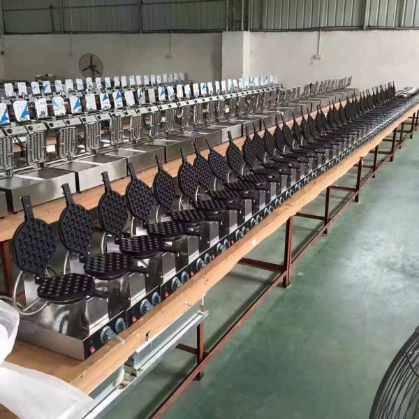 Fornos de churrasco rotativos de aço inoxidável com 2 queimadores e fornos inclinados