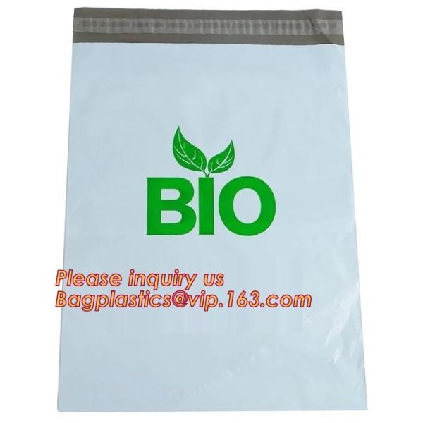 Сумка для одежд, почтовый сбор курьера сумок изготовленного на заказ логотипа компостабле Биодеградабле отправителя 100% Биобаг Компостабле Биодеградабле