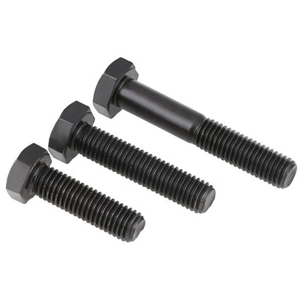 Comprimento 20mm-300mm H.D.G Grade 8.8 DIN 933 DIN 931 High Tensile Black Oxide Hex Head Bolts