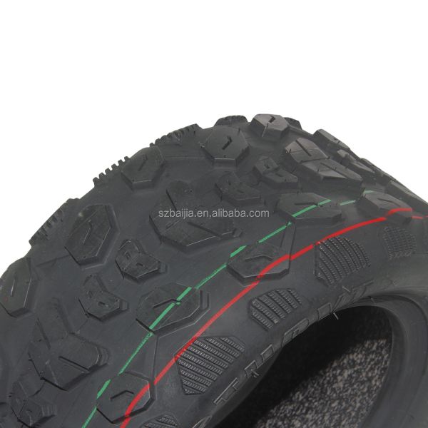 Baijia 125/60.7 Inch Vacuum Tire Kids' Scooter Wheel Replacement for Electric Scooter Outer Tire Spare Part Rubber Material