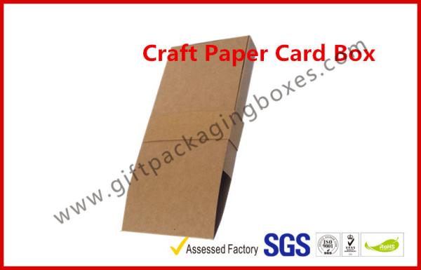 Collapsible Gift Boxes , Craft Paper Gift Package Boxes With Sleeve