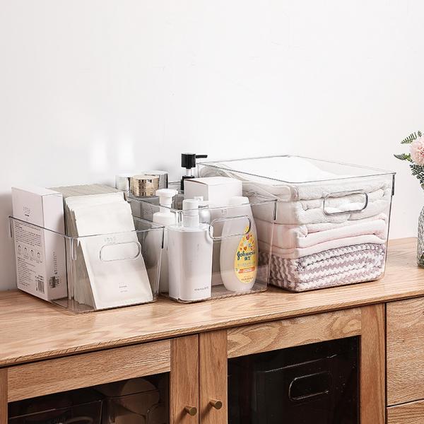 Online Shop Different Size and Transparent PET Plastic Organizer Storage Container on Sale