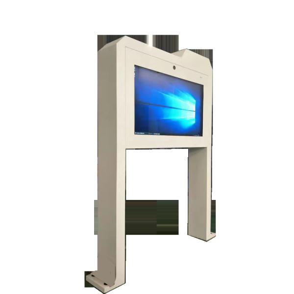 43 inch AC100-240V Floor Standing Digital Signage , Outdoor Vertical LCD Screen 50/60 HZ