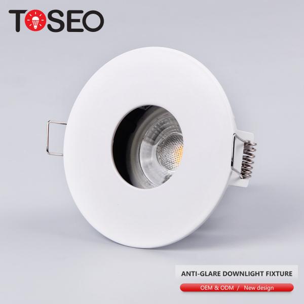 5w 6w 7w Recessed o dispositivo elétrico de Downlights antiofuscante morre carcaça
