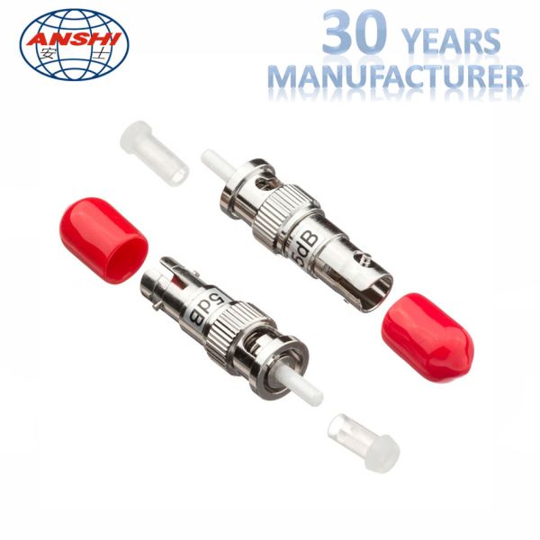 Мужчина СТ СМ оптического волокна к женскому амортизатору