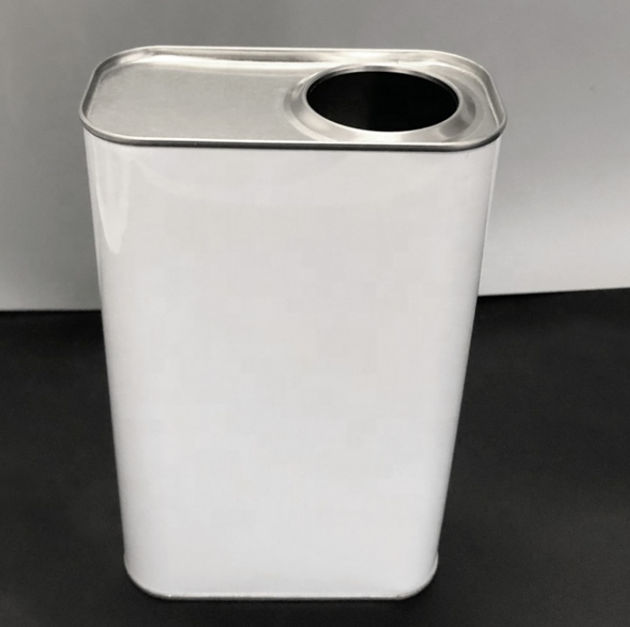 Белые жестяные коробки краски металла 1L 4L для химиката