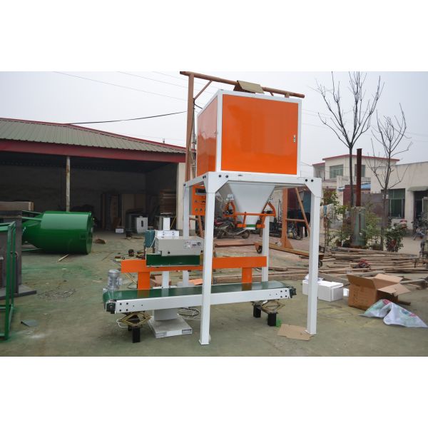 Ss Powder Bag Packing Machine / Dry Powder Packaging Equipment 5-25kg Per Bag
