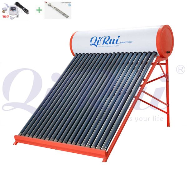 Integrated Compact Durable Thermal Evacuated Tube Stainless Steel Inner Tank Solar Water Heater
