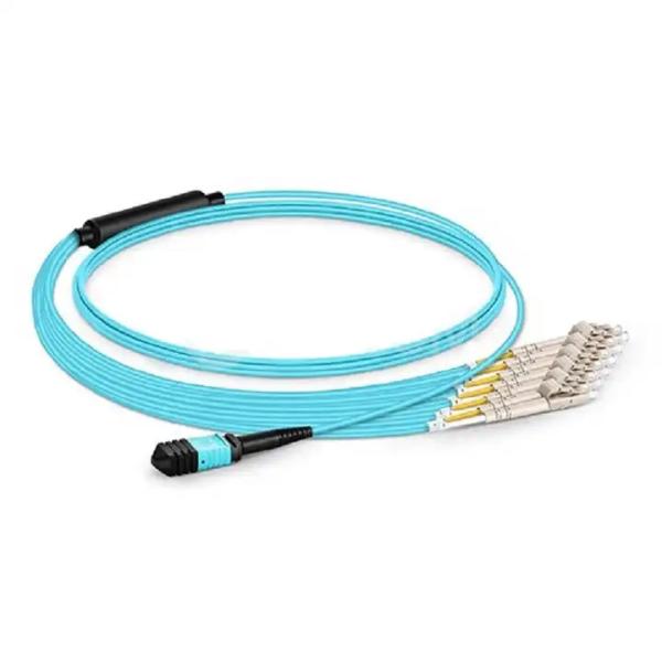 OEM MPO Fiber Optic Patch Cord , Fiber Optic Pigtail For DATA Center