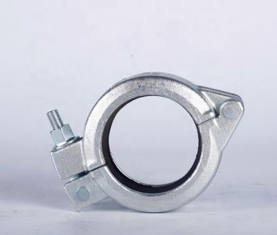 40Cr Concrete Pump Pipe Clamp Casting And Forged 130 Bar Galvanized
