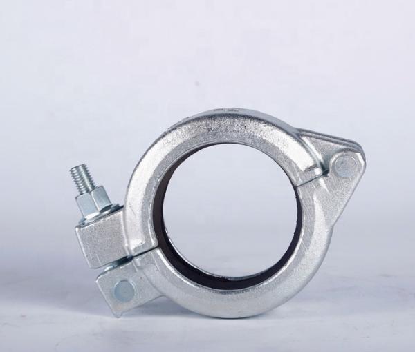 40Cr Concrete Pump Pipe Clamp Casting And Forged 130 Bar Galvanized
