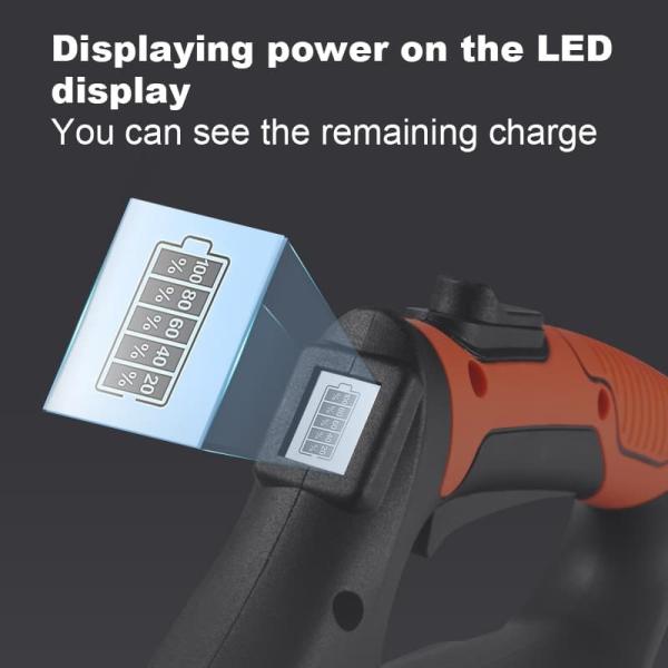 21V Battery Electric String Trimmer Cordless For Garden Yard