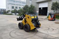 1.4kW 5.2L Mini Skid Steer Track Loader com o motor diesel de Kubota