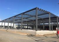 Q355B Edifício pré-fabricado de estrutura de aço para lojas de serviços de automóveis