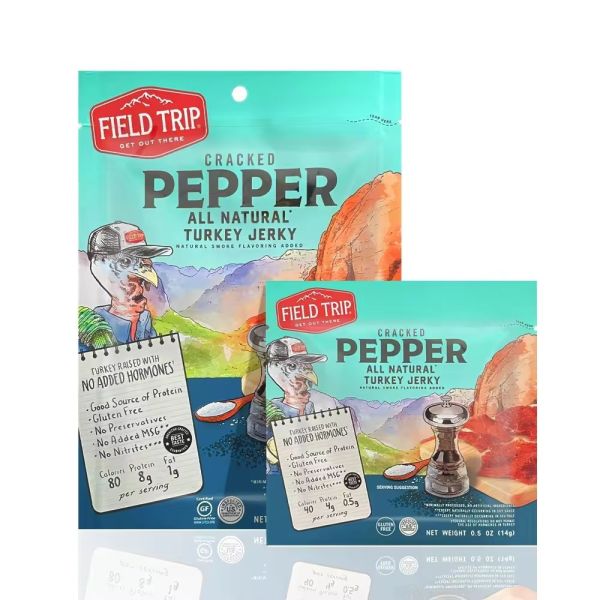 Recyclable High Quality Three Side Sealed Plastic Pouch Mylar Food Packaging Bag With Zipper