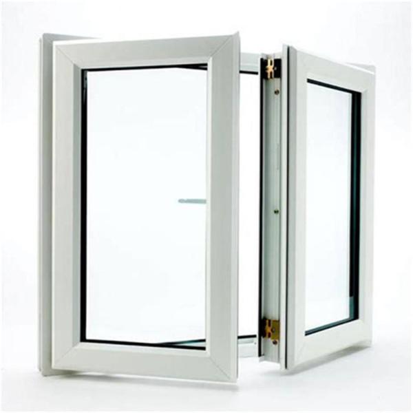 Modern Design Black Casement Windows Swing Open in Modern Style for Upvc Window Roller