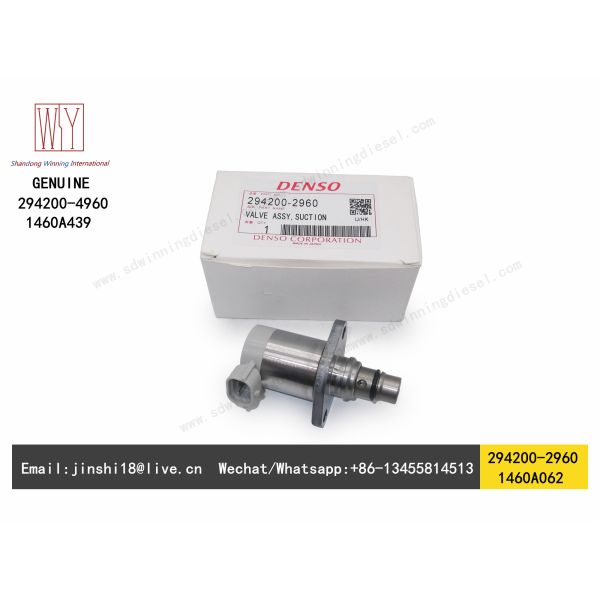 DENSO GENUINE AND BRAND NEW DIESEL FUEL PUMP SUCTION CONTROL VALVE, SCV 294200-2960 FOR 4N13, 4N15 1460A062, 1460A439