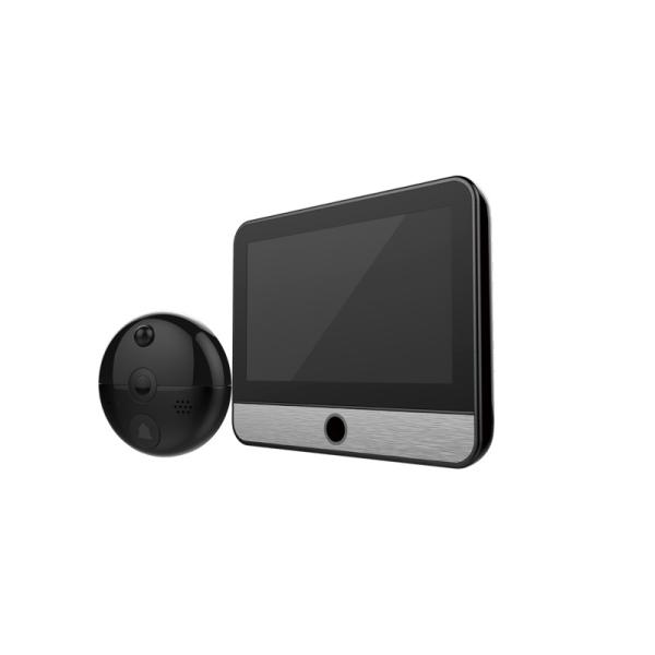 H6 wholesale 200 Degree wide angle glass lens Brass Door Eye with cover peeping door viewer