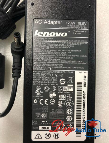 AC adapter Charger Lenovo 120W 19.5V 6.15A  Y400 Y430 Y510P Y570 Y580 Power Supply