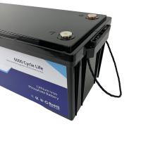 Batería de litio de alta potencia de 12V 200Ah LiFePO4 para sistemas de energía renovable