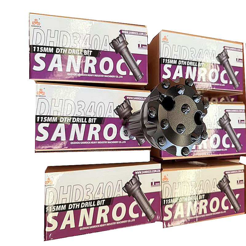 Hard Rock Borehole Drill Bit Water Well Drilling Tools High Wind Pressure Button Drilling Bit