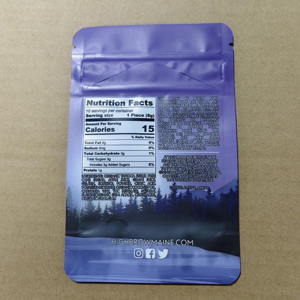 Snow Mountain Night Scene Printed Child-Resistant Bags