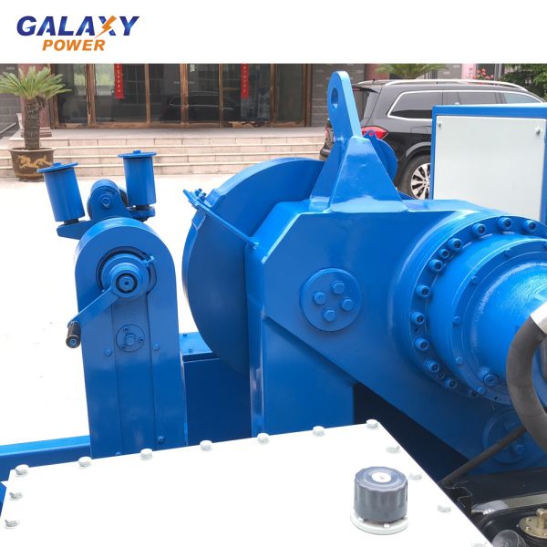 49.2HP 100KN Underground Cable Pulling Equipment Hydraulic Puller Machine