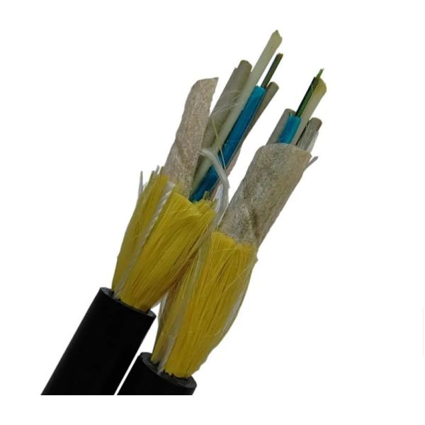 Outdoor All Dielectric Self Supporting Aerial Optical Cable 2 to 144 Core
