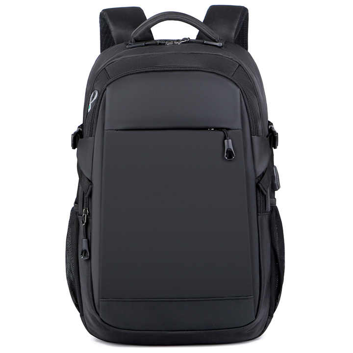 Laudtec Waterproof Pu Laptop Backpack Classic 15.6 Inch Usb Charging Shoulder Strap Bag Travel Business Custom Logo Dnb131 Wholesale OEM/ODM/Private Label
