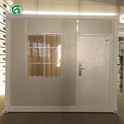 Galvanized Steel Prefabricated Portable Site Office Cabin Huts OEM